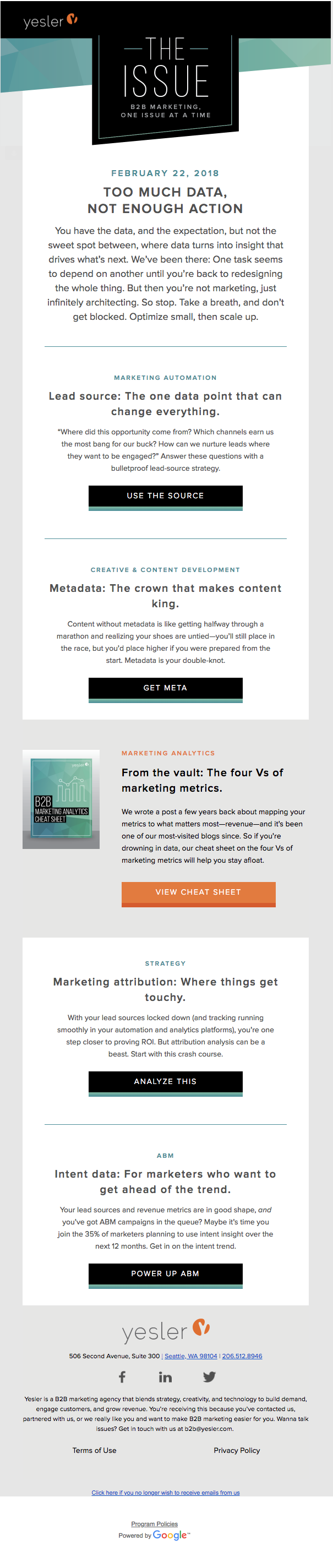 Top 7 Email Template Designs for 2019 Pardot HTML Email Templates