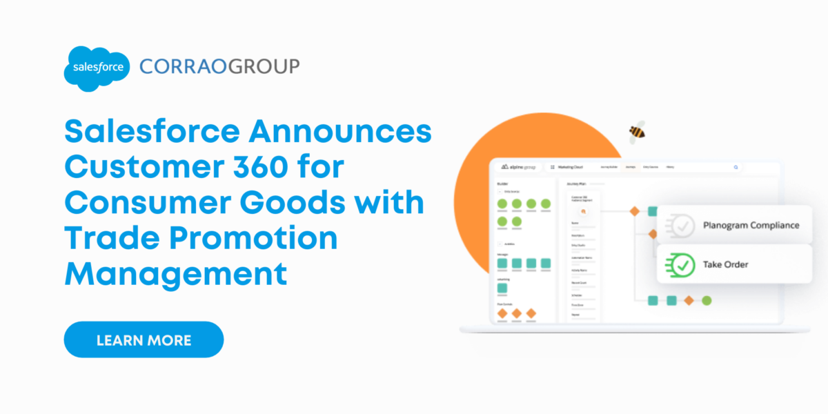 Salesforce Announces Customer 360 for Consumer Goods with Trade Promotion Management